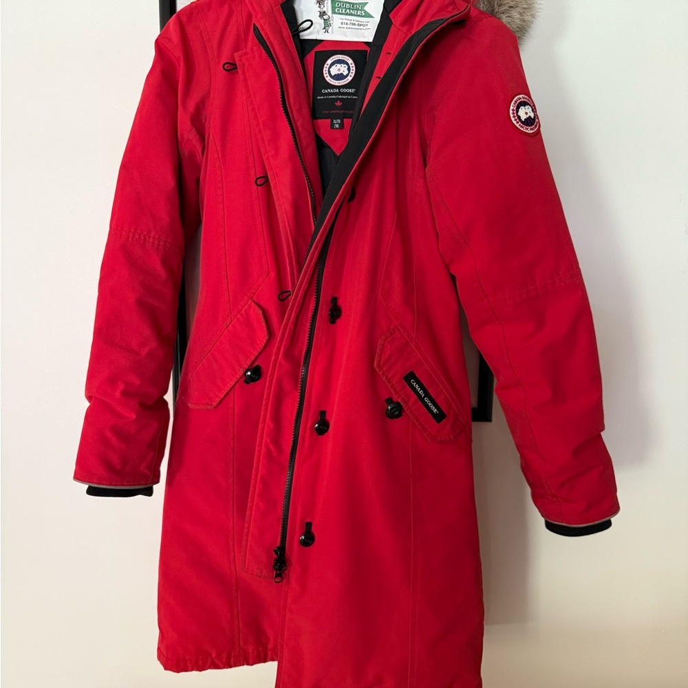 Canada Goose Red Parka